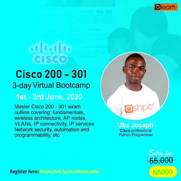 Cisco 200 - 301 Virtual Bootcamp thumbnail