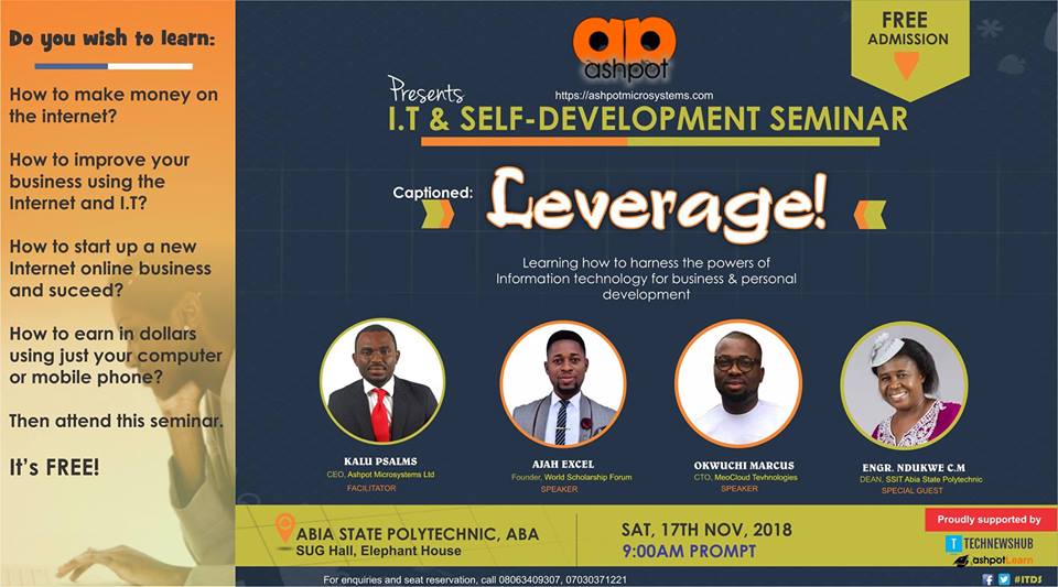IT & Self-Development Seminar thumbnail